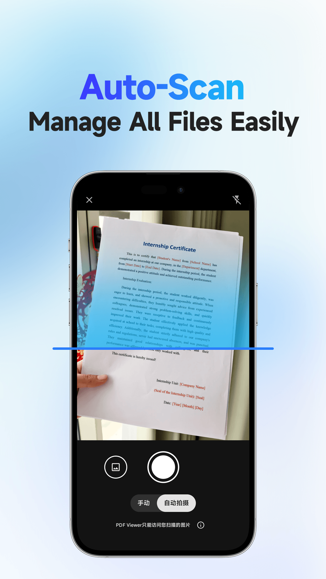 PDF viewer and office files